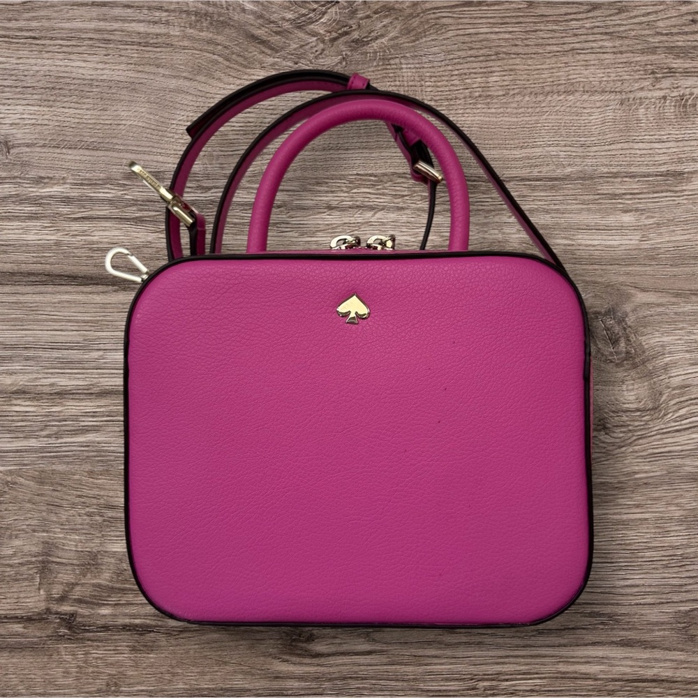 Kate Spade pretty in pink leather handbag